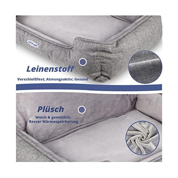 Happi N Pets Katzenbett für Heizungen, Kuschelige Katzenheizungsliege, Verstellbarer Haken für Verschiedene Heizungen, Katzenhängematte für Heizungen, Grau – Bild 7