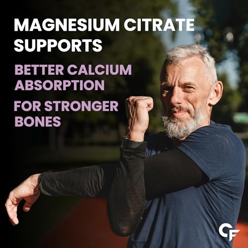 Image of Carbamide Forte Chelated Magnesium Citrate Oxide Supplement | Triple Magnesium Supplement Supports Bones Muscles & Nerves 1382.91mg Per Serving - 120 Veg Tablets