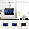 Amazon.com: Rechargeable Digital Kitchen Timer for Cooking, Magnetic ...