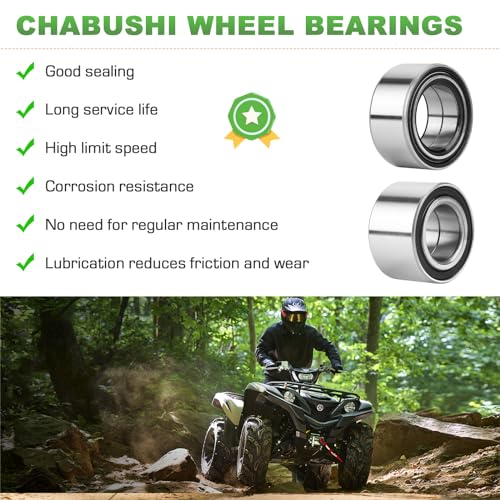 Image of CV Axle with Wheel Bearing 2 Front & 2 Rear Full Set for Polaris 2013-2018 Ranger 900 XP /Crew, 2017-2018 Ranger Crew XP 1000, Drive Half Shaft Assembly Replaces for 1332637 1332947