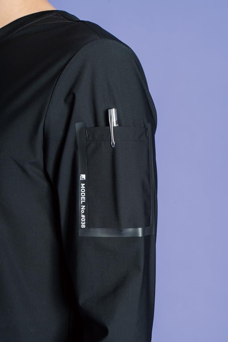 Amazon.co.jp: I'Z FRONTIER Ice Feel Stretch Nylon Long Sleeve Crew