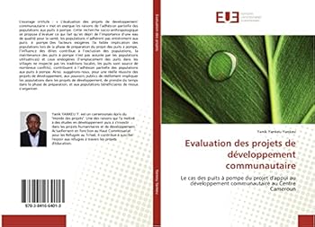 Paperback Evaluation des projets de développement communautaire [French] Book