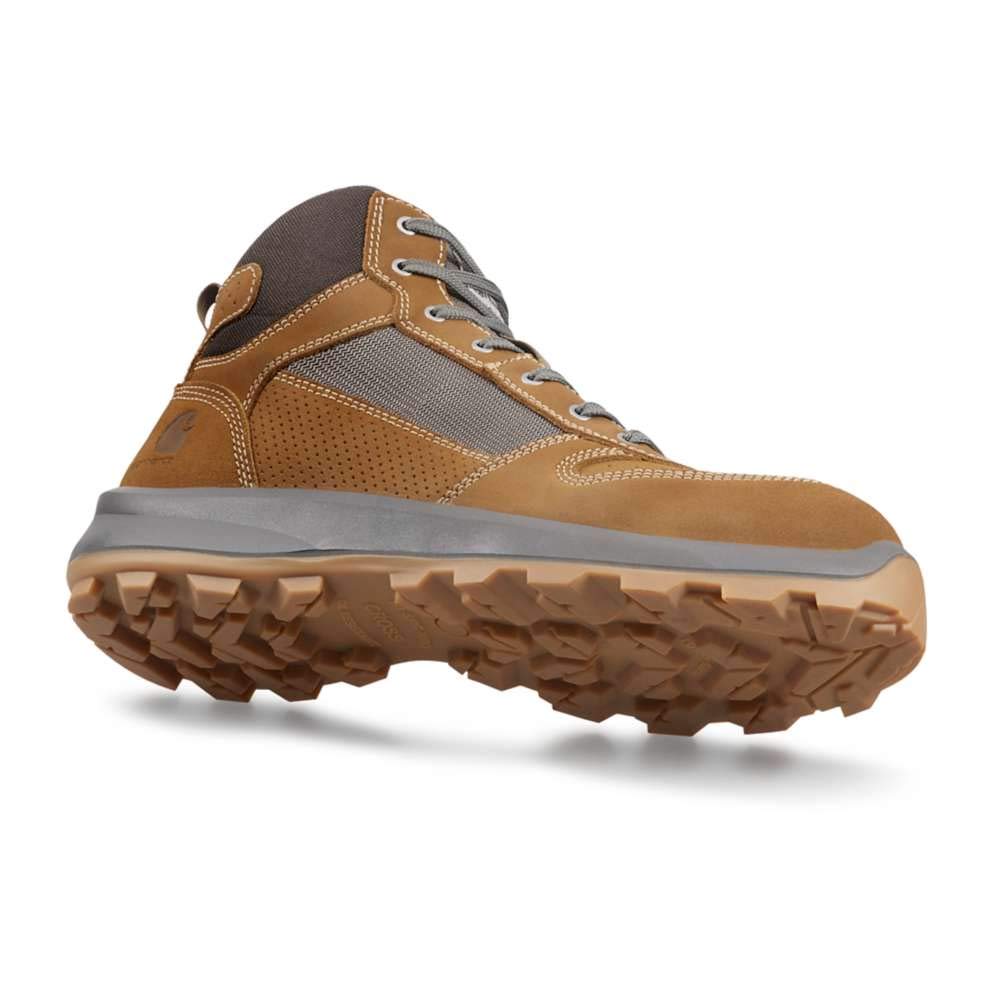 Carhartt Michigan-Bota de Seguridad, Corte Medio, Tecnología Rugged Flex, Cumple con La Normativa S1p, Barco de construcción Hombre
