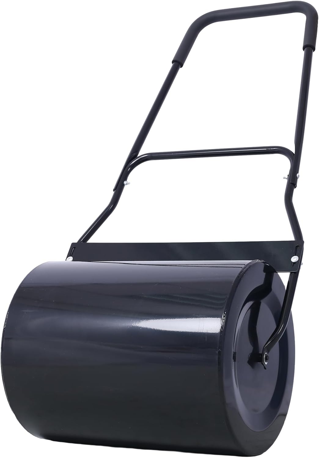 Lawn Roller,Durable Iron Garden Lawn Roller with Large 16Gal/60L Load Capacity, 19.50" Width,Yard Roller Tow Behind for Lawn and Garden (U-60L/16 Gallon)