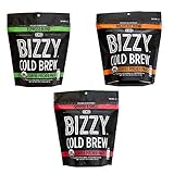 Bizzy Organic Cold Brew Coffee | Bundle | Roaster's Choice | 4-count Brew Bags | 3 Pack