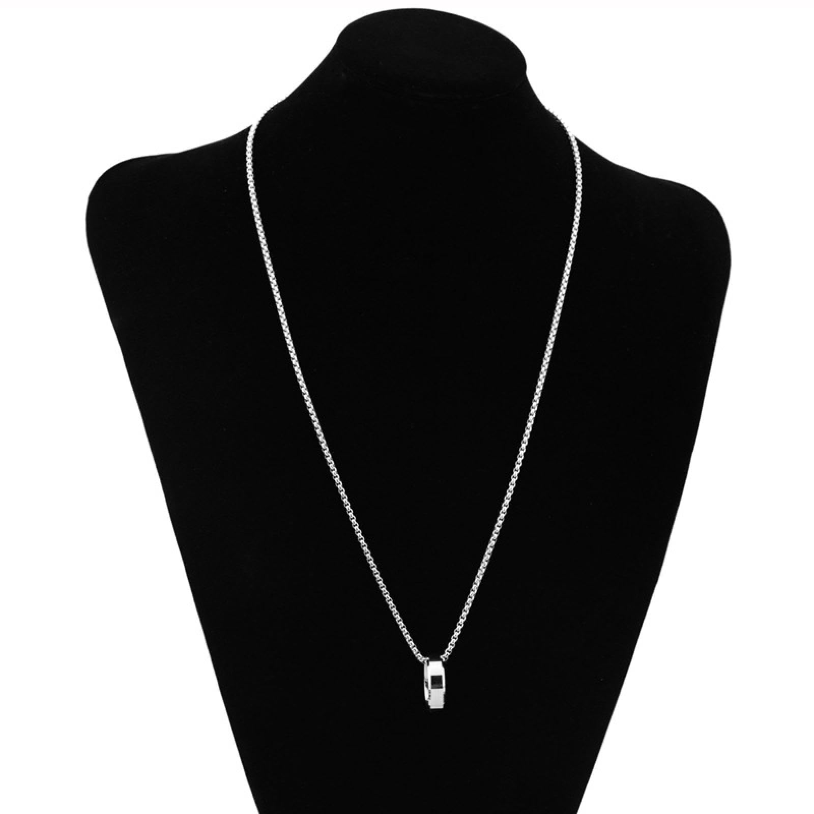 Collana Donna Collane a Catena con Ciondolo Collana ad Anello Collana Lunga con Maglietta Collane Versatili a Strati per Uomo e Donna