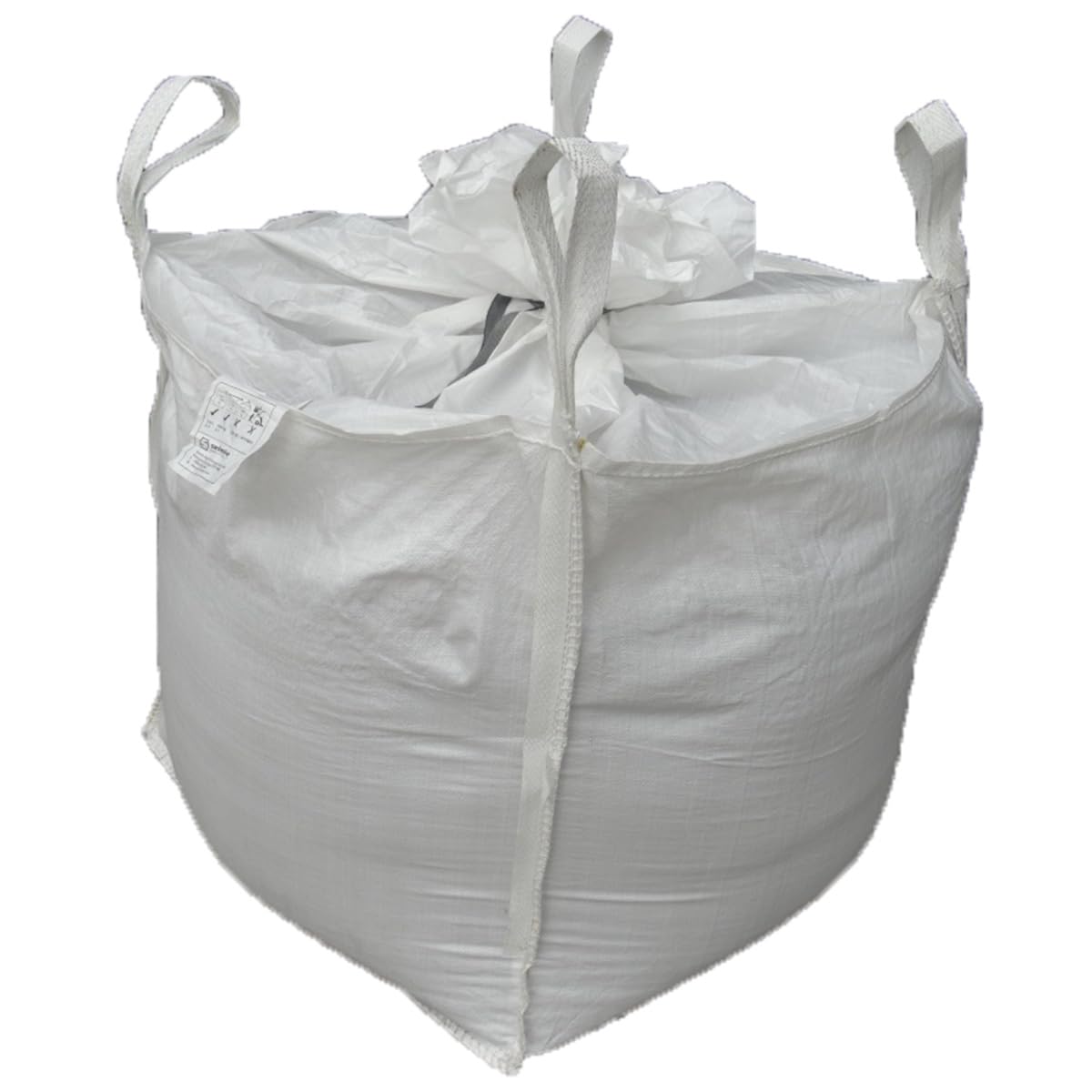 Bulk Bags - TOP CLOSING with Lifting Loops - TOP SKIRT FIBC with Certification - PREMIUM GRADE Builders Bulk Bags (10)