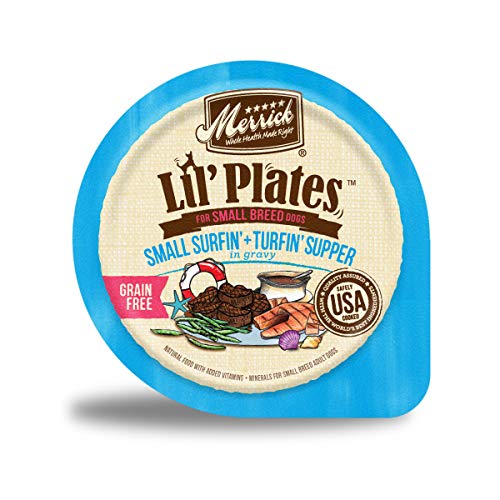 Merrick Lil' Plates Small Breed Grain Free Surfin Turfin Small Breed Wet Dog