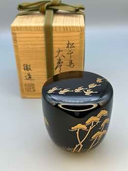 茶道具　露笹大棗　徹 茶道具 駒澤徹造 露笹大棗 蒔絵 共箱 : 古美術久田 - 通販