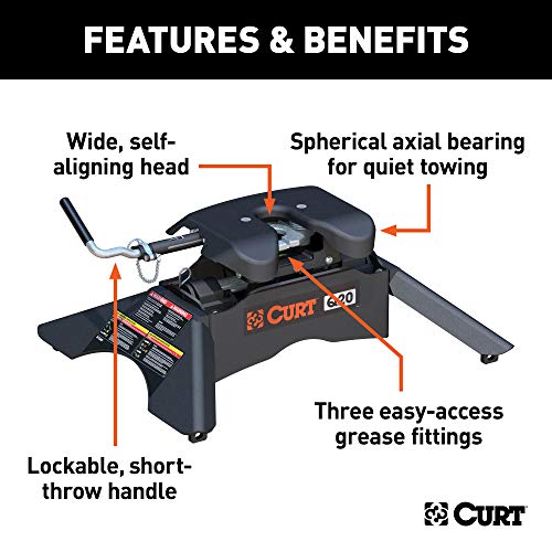 Curt 16130 Q20 5Th Wheel Hitch, 20,000 Lbs thumb #2