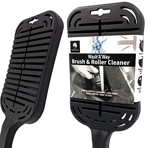 Nicholas Jack Paint Brush and Paint Roller Cleaner Tool, Textured