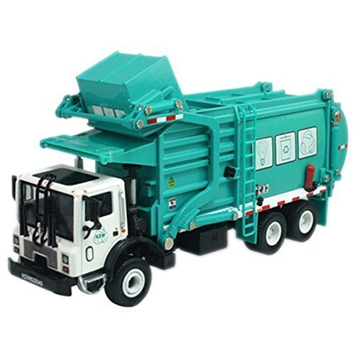 blue trash truck toy
