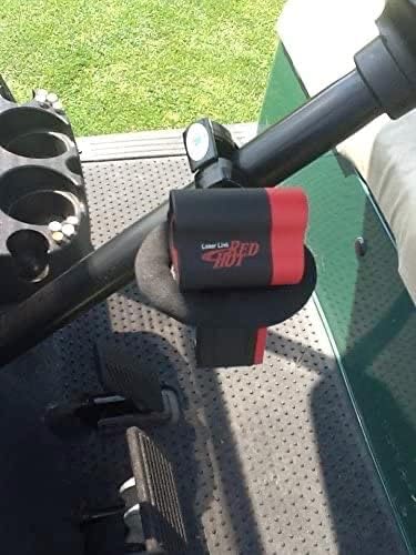 Miniatura 2 de Carrito de golf Mountsoporte para enlace de láser redhot, Switch Tour, RH2, Quickshot, Eagle Rangefinders.