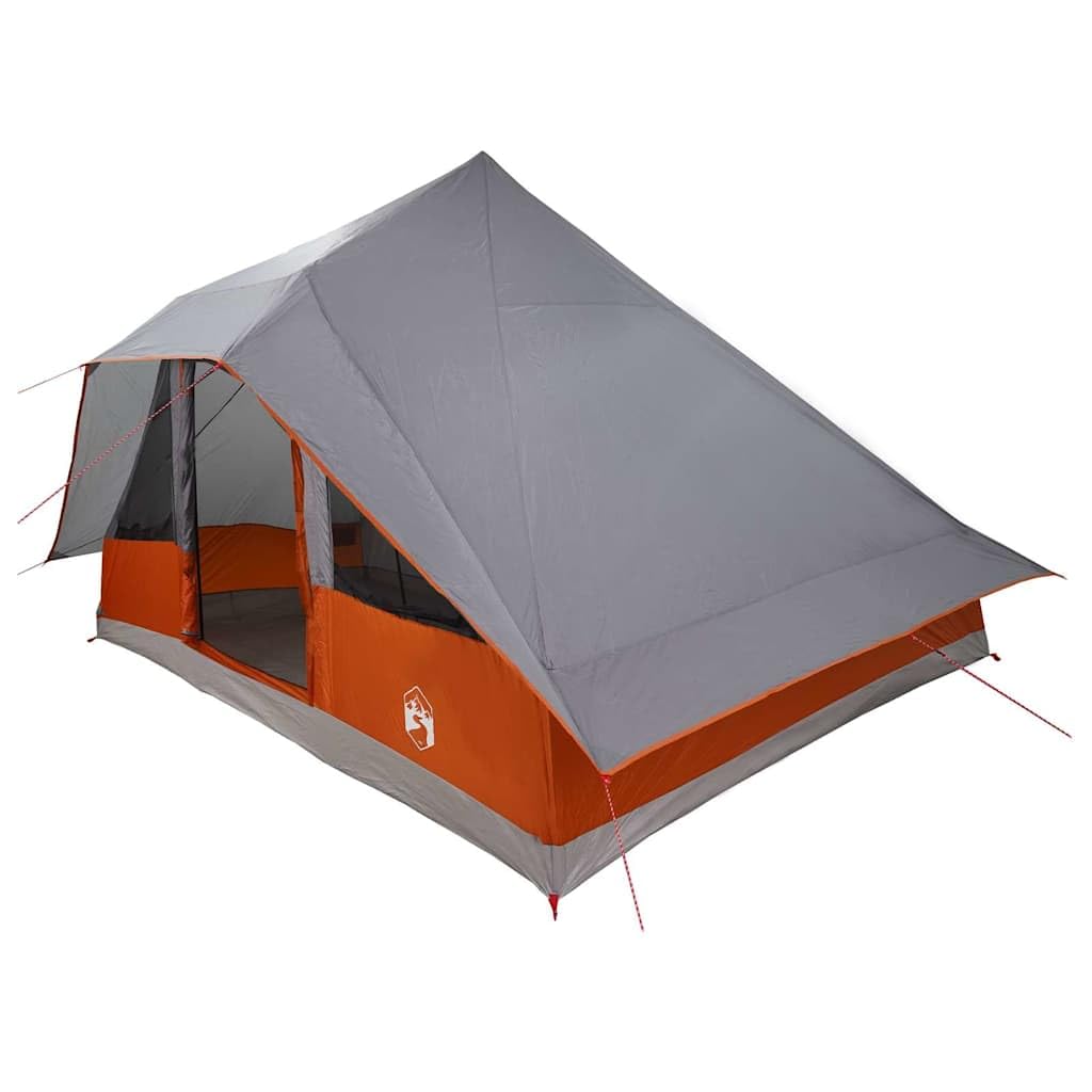 Zielony namiot tipi z dachem z TAFT, 364 x 281 x 257 cm, łącznie z drążkiem stalowym 256 cm i trzema 180 drążkami, sześć linek napinających, e-port i hak na kemping i do ogrodu