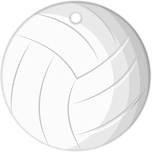 Miniatura 4 de Adorno de cerámica de Navidad, regalos de voleibol para niñas adolescentes, regalo de Navidad, decoración de Navidad, adorno de recuerdo, adorno de