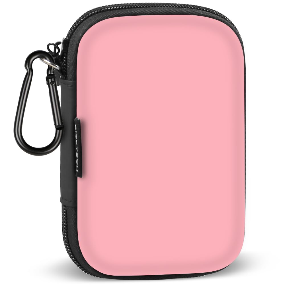 Earbud Case Earphone Carrying Case Holder Headphone Small Pouch Electronic Organizer Travel Bag for Phone Charger Cable, Cord, Bose Wired Earbuds, USB