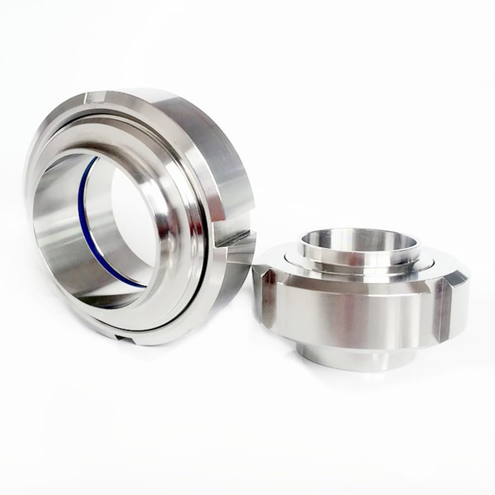 3/4" 1" 1.5" 2" 3" 4" Pipe OD Sus 304 Stainless T-Thread Butt Welding On Socket Union Set Pipe Fitting(SMS,38mm)