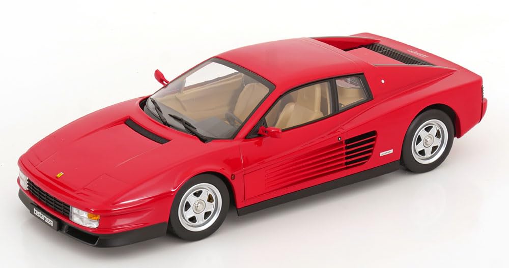 Amazon | KKスケール フェラーリ ミニカー 1/18 テスタロッサ 1986