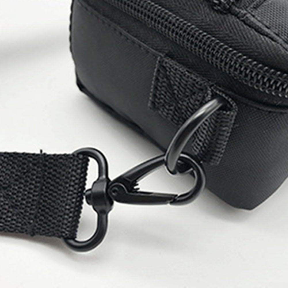 Borsa per flauto con protezione imbottita, fodera in morbida lana e tracolla regolabile per flauti a 16/17 fori (16 fori)