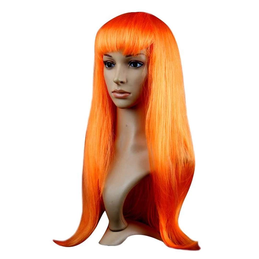 Sage Square Ponytail Princess Long Hair Funny Style (Desing 6, Red)-image-43