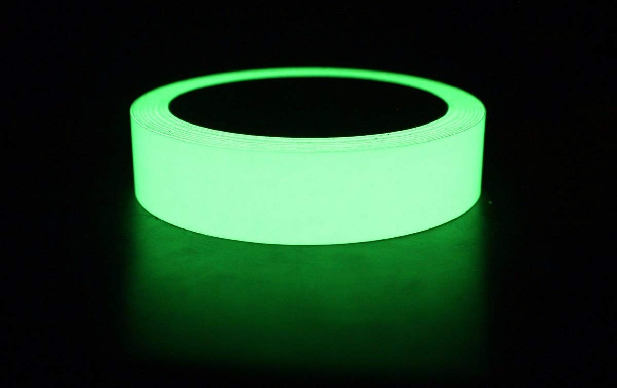 Bapna Glow In Dark Tape with small Stickers, 25 mm Width x 30 ft Length (Green) (B07NDYV6RW) Amazon Price History, Amazon Price Tracker