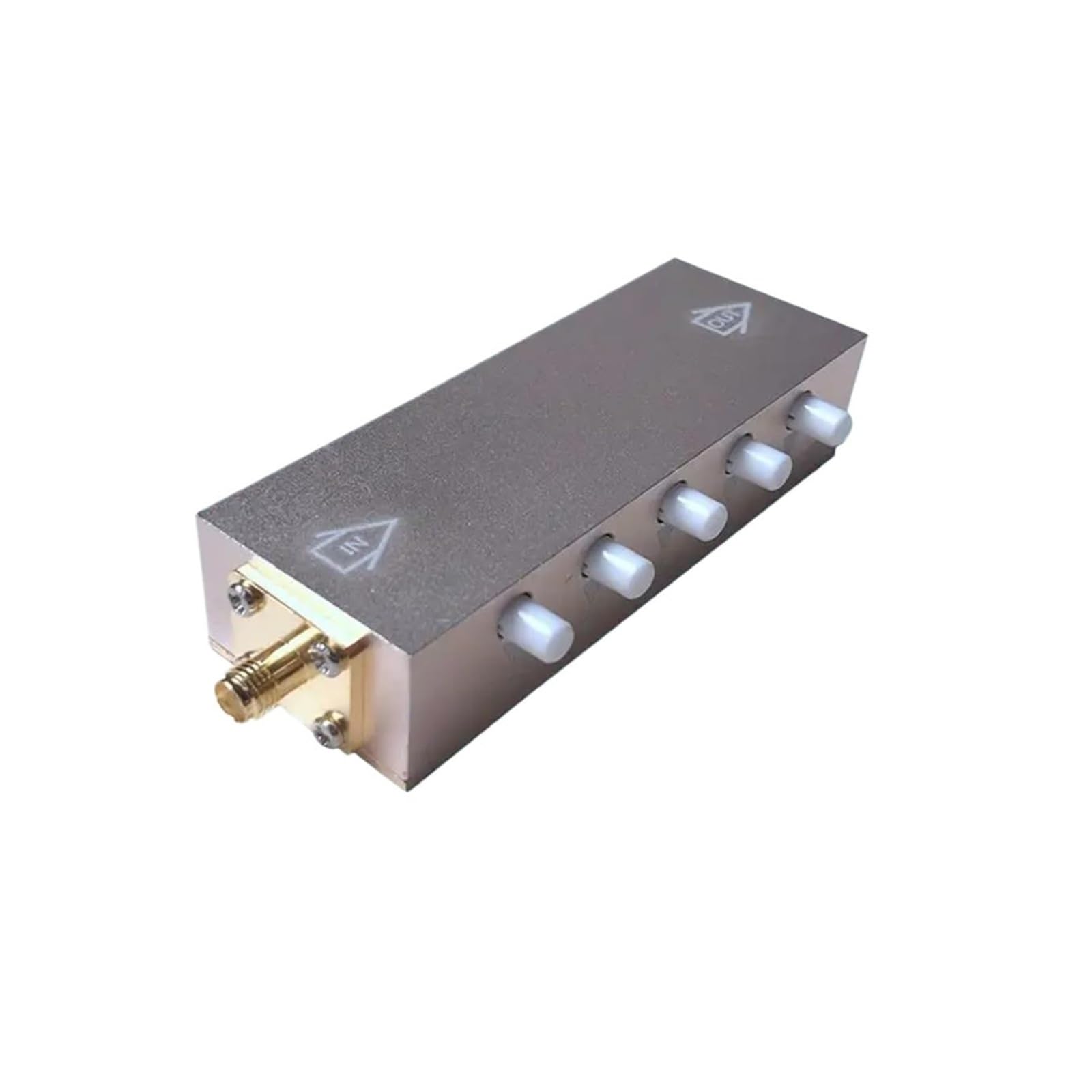 Attenuatore regolabile SMA da 5 W, attenuazione a pulsante, 0-30 dB, DC-3 GHz