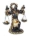 Pacific Giftware Ancient Egyptian God Anubis of Underworld by Ankh Altar Guardian of Scales The Heart Against Ostrich Feather Figurine Statue