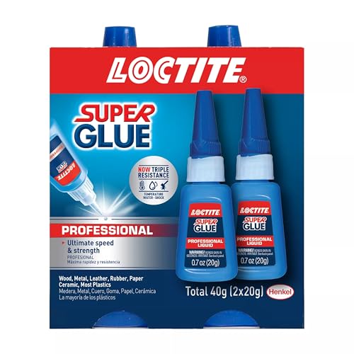 Loctite Super Glue Professional Liquid, Clear, 0.7 fl...