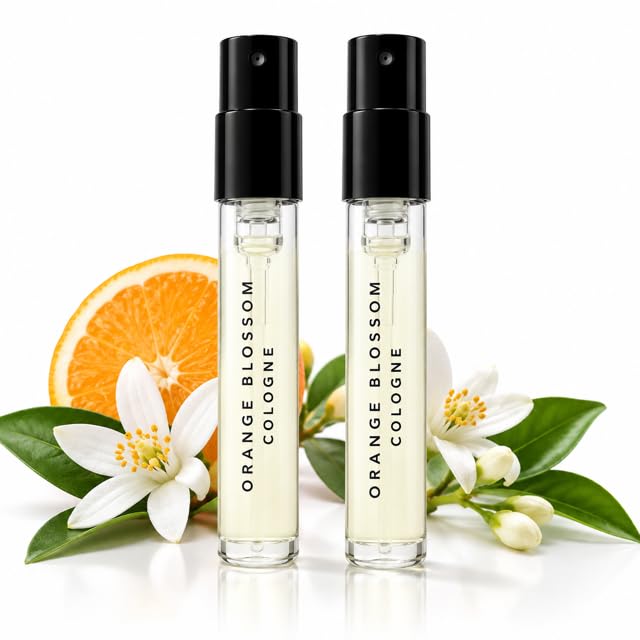 Set 2 London Orange Blossom Cologne Sample VIALS .05oz/ 1.5ml
