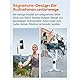 Insta360 Flow - KI-gestützter Smartphone-Gimbal, Smartphone-Gimbal,Handy, m. Auto-Tracking, 3-Achsen-Stabilisierung, Integrierter Selfie-Stick & Stativ, Tragbar & Zusammenklappbar, Hellgrau
