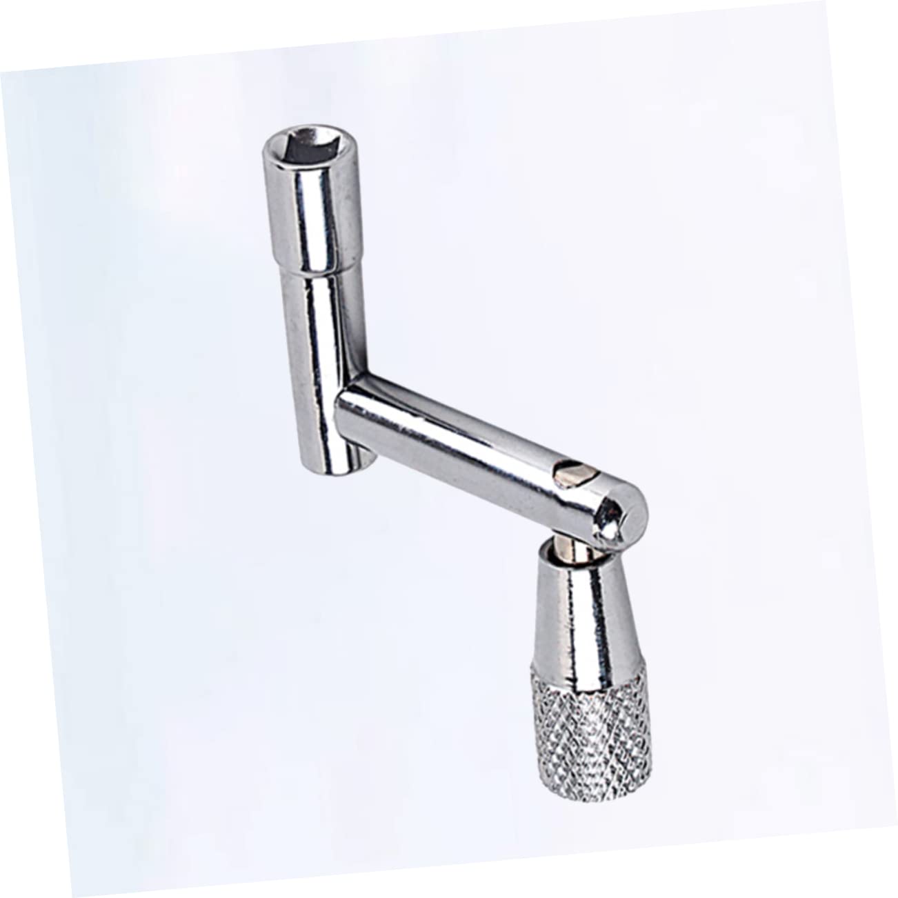BESTonZON Drum Tuner Key Drum Wrench Silver Metal Drum Wrench for Drum Tuning and Drum Traps