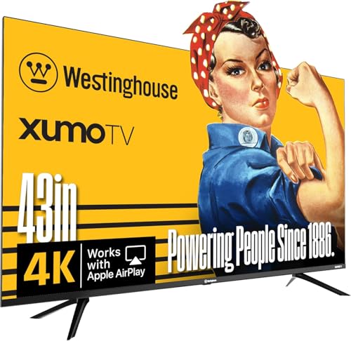 Catálogo de lg uhd tv 4k 43 los 5 mejores. 48 Westinghouse 43' Pulgadas 4K UHD Smart Roku TV HDR10, Escalado 4K Inteligente, Wi-Fi, con Apple HomeKit y Alexa- WX43UX4800 (Reacondionada)