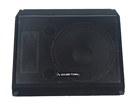 Sound Town Passive Dj Pa Stage Monitor Speaker Metis-15M 15” 600W With Compression Driver For Live Sound, Bar, Church #TOP1