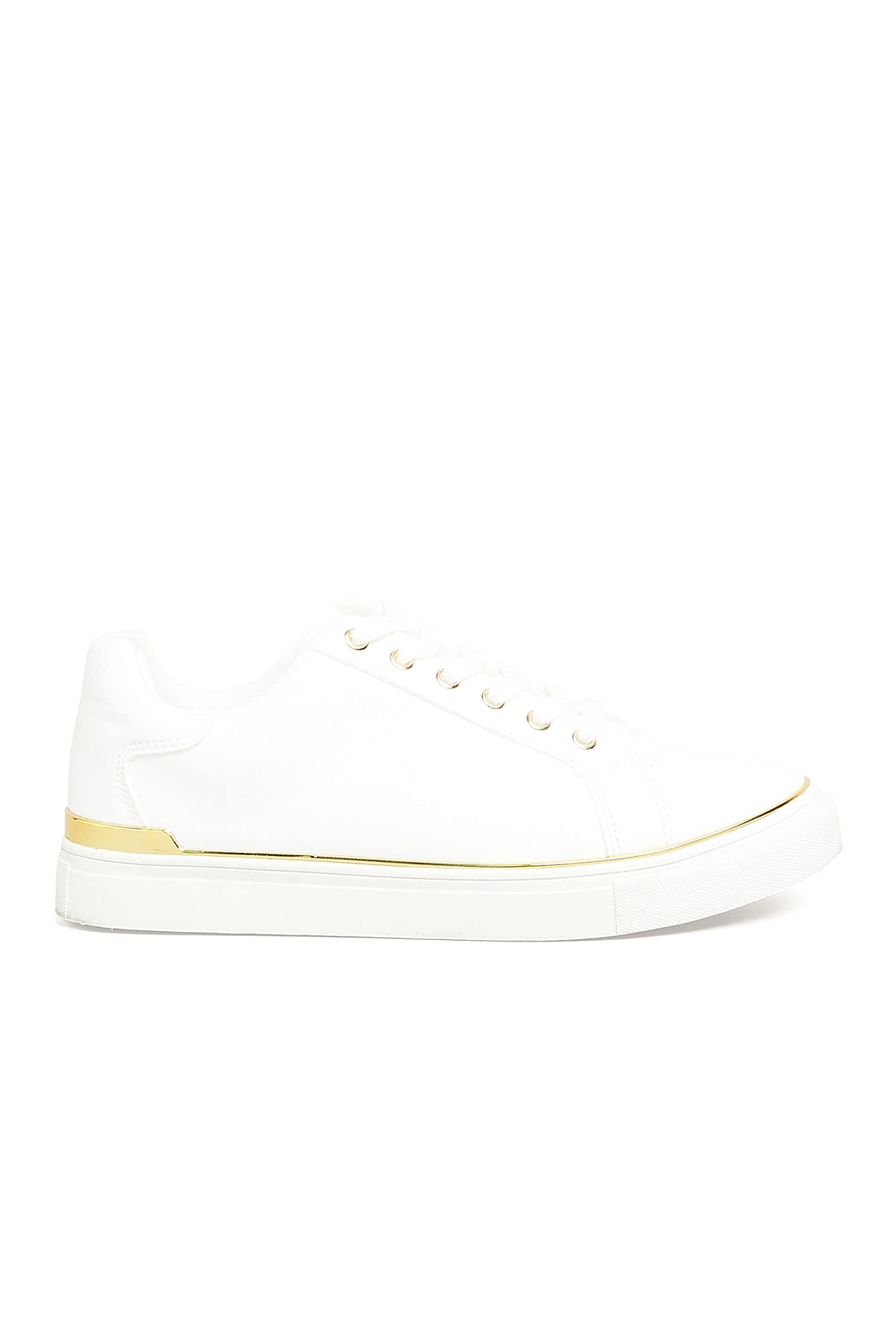 Yours& Gold Hardware Trainers in Extra Wide Eee Fit - Women's