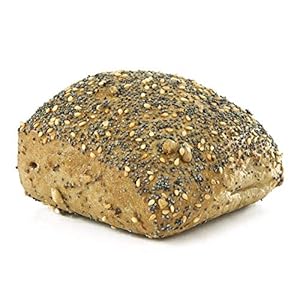 Vestakorn 3x meergranenbroodjes, ambachtelijke broodjes – verse broodjes – met zonnebloempitten, lijnzaad, sesam & maanzaad, 3 stuks