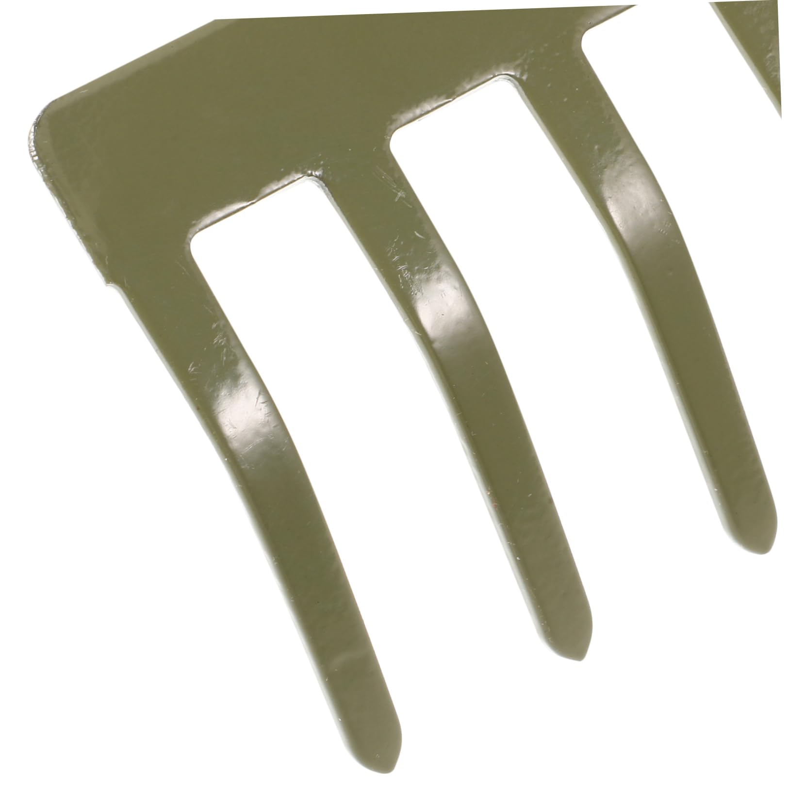 HOMSFOU 2pièces Râteau De Jardin à Dents Outil De Jardinage pour Enlever Entretenir Plantes sans pour
