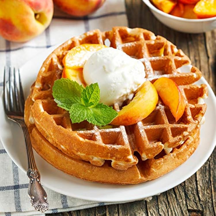 Classic Cuisine 180-Degree Rotating Waffle Iron