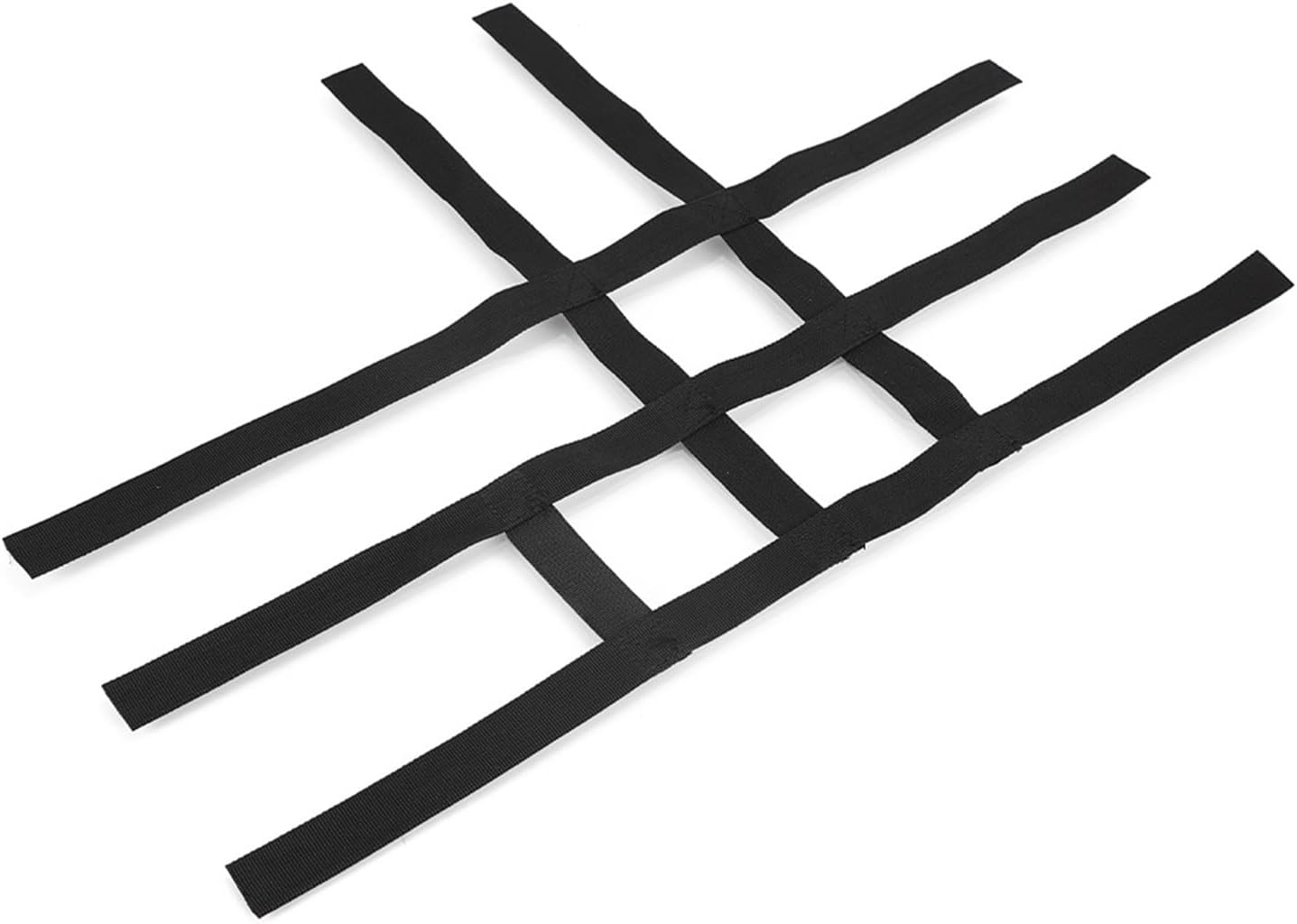 Motocross Nerf Bar Nets Waterproof Nylon ATV Toolkit Compatible With Yamaha Banshee 350 Raptor 350 660 700 YFZ450 YFZ450R YFM700 Compatible With Polaris(Black)