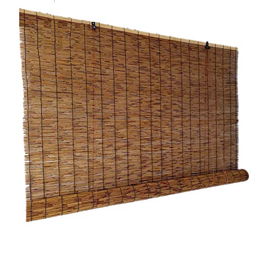 ADAG Bambusrollo Raffrollo Sonnenschutz Seitenzug Fenster Rollo Natur...