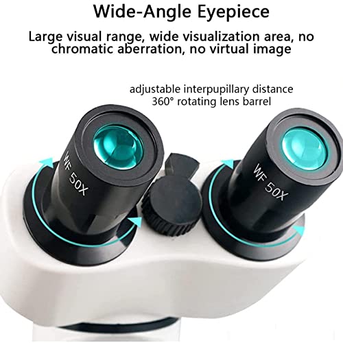 Microscopio binocular digital LED, aumento 20X-7000X, cámara Full HD, etapa 3D, iluminación doble, enfoque grueso y fino, adaptador de teléfono móvil