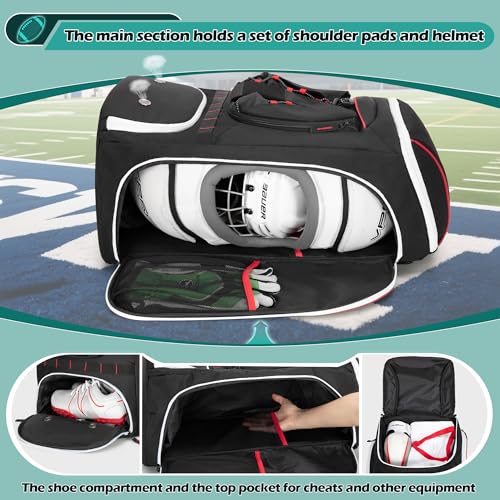 Smasrob Football Backpack with Ball Holder