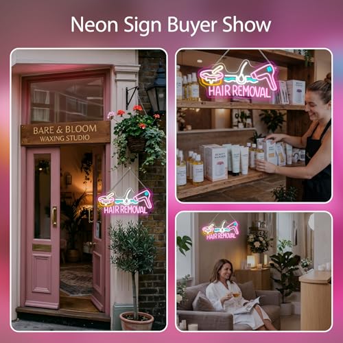 Néon rétro LED rose, le cadeau déco idéal pour une ado branchée - 5