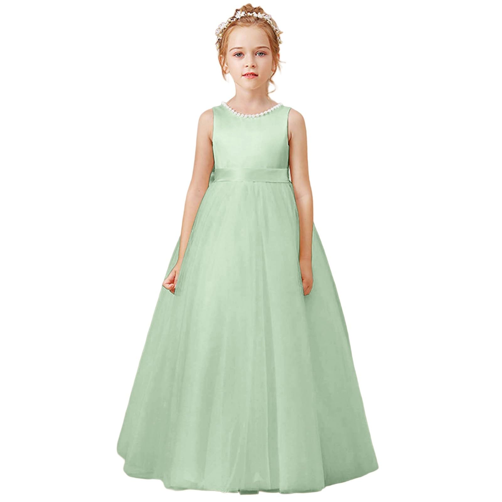 Vestidos de niña Modernos para Cualquier ocasión, Fiestas y Uso Diario, diseño Elegante cómodo jóvenes Amantes la Moda, Punto piqué, Ligero Bordado, Ideal Verano # L
