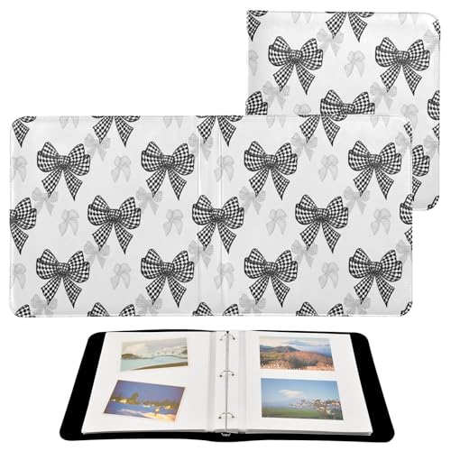 JUMBEAR Álbum de fotos grande autoadhesivo con 20 páginas, álbum de recortes, álbum de recortes para boda, familia, bebé, vacaciones, lazo