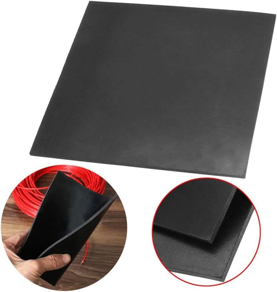 Foglio Di Gomma Solida, Foglio Di Gomma Neoprene, Foglio Di Gomma Quadrato Nero, Piastra Di Gomma