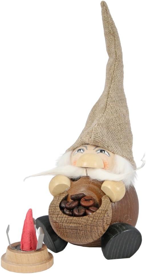 Smoker ball figure coffe scent dward - 19cm / 3.5inch