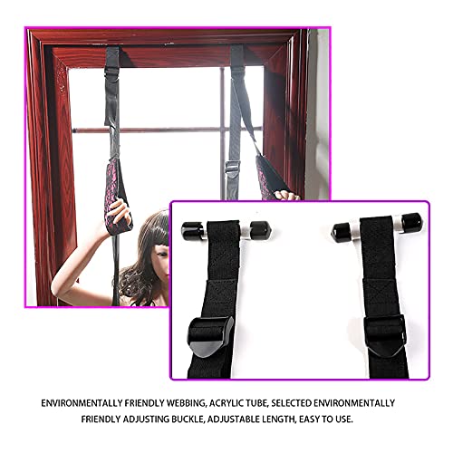 Love Swing for Couples - Deur Swing SM Bondageset Sex Swing Sex Toys, Love Swing Sex Swing Set voor koppels,Purple - Afbeelding 6