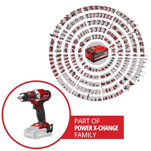 Einhell Perceuse Visseuse sans fil TE-CD 18/40 Li-Solo - Power X-Change (Li-ion, 18V, Couple 40 Nm, Eclairage LED) Livrée sans batterie ni chargeur – Image 3