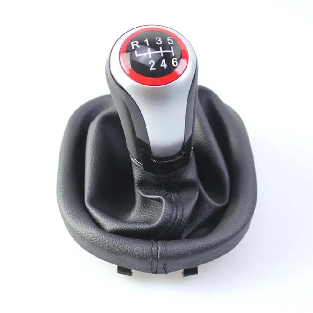 Sxqpocar One Color For Touran 2003-2010 For Caddy Ii Mk2 2004-2009 Gear Shift Knob Mt Gaiter Boot Cover 6 Speed Shift Lever Head