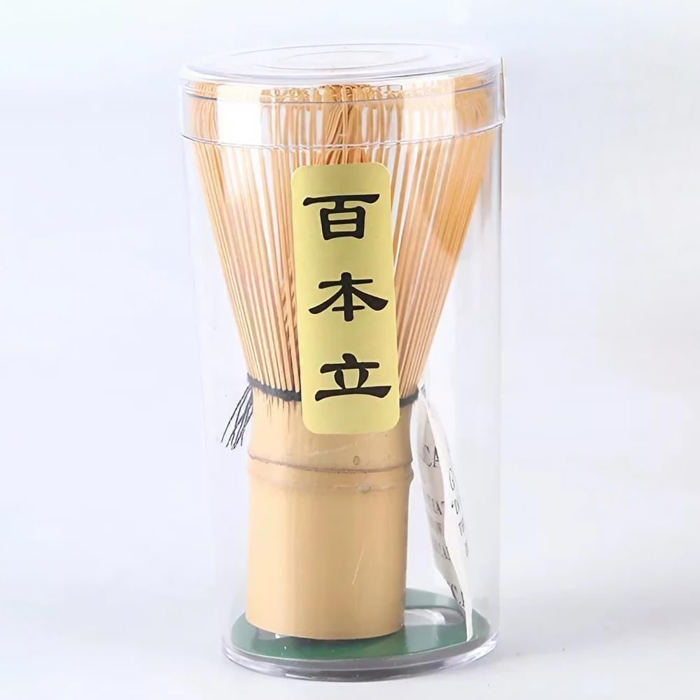 Ichibu Gathering, Chasen Chasen, Matcha, Tea Utensil, Made of Bamboo, 100% Whisk, For Tea Ceremony, Handmade, For Beginners, Before, Practice, Matcha Utensil, Natural Bamboo, Matcha Whisk, Tea Set : H